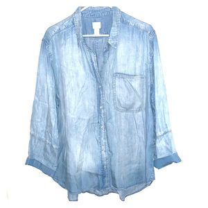 CLOSING- SEND OFFERS Chico's Denim Shirt